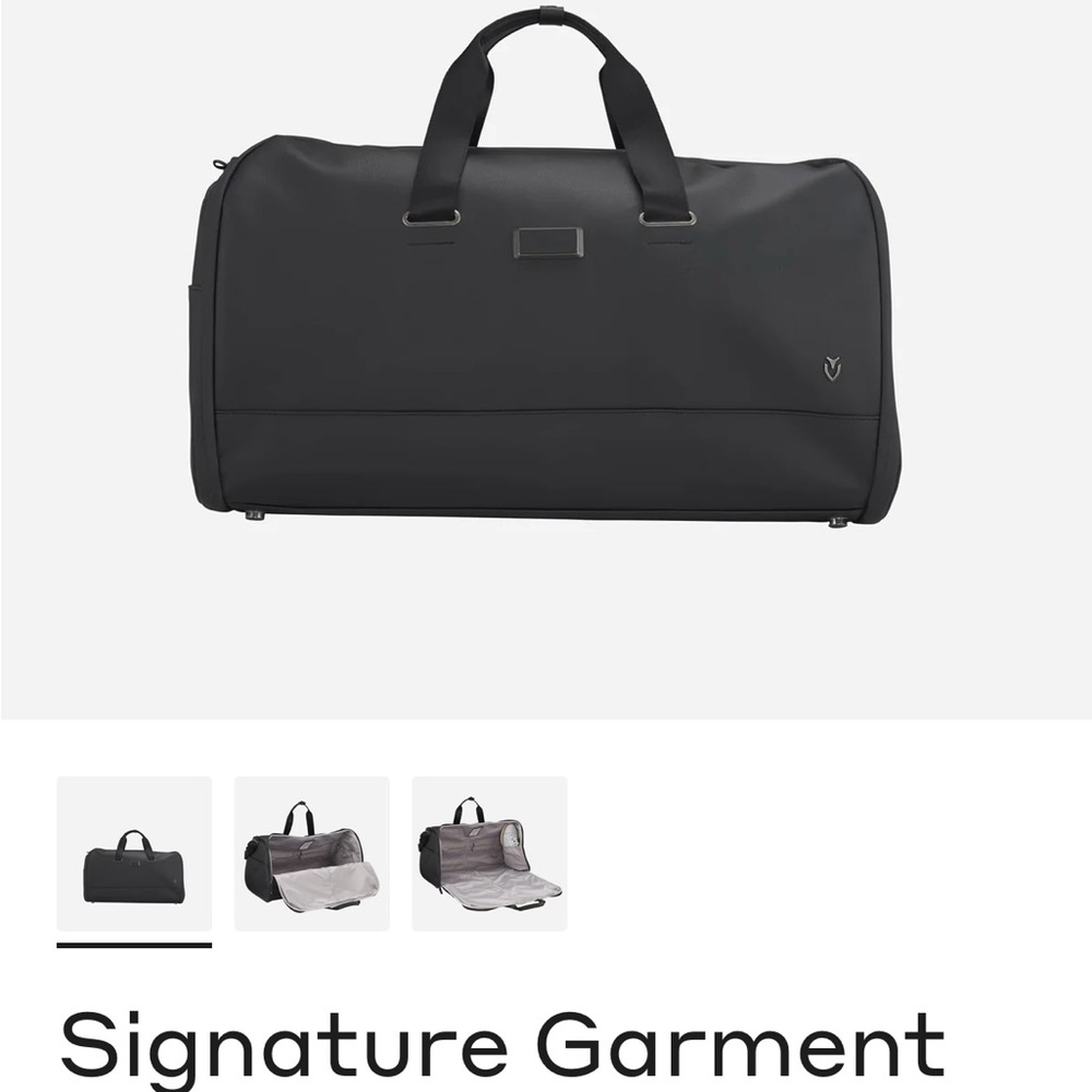 VesseL USA Black Duffel Bag